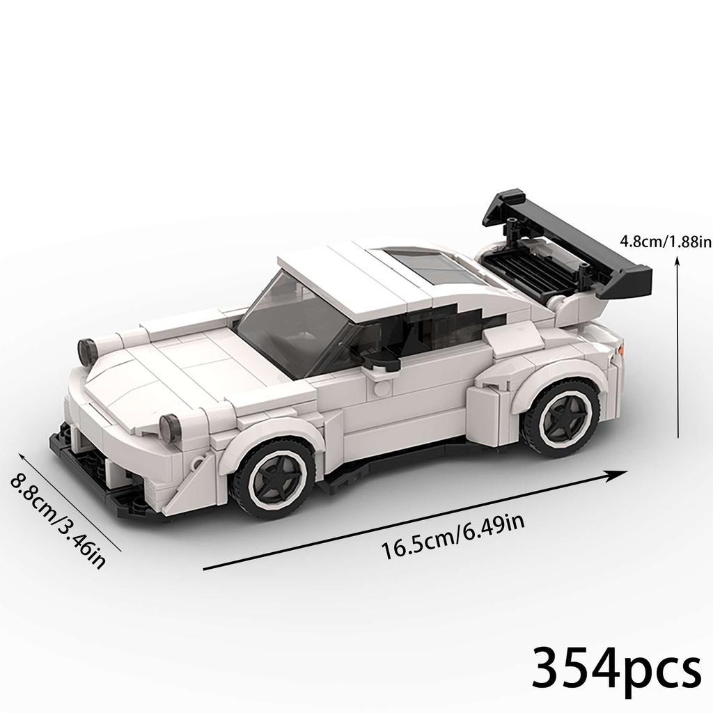 Sports Car Racing Puzzle Education Assembly Children's Building Block Toys