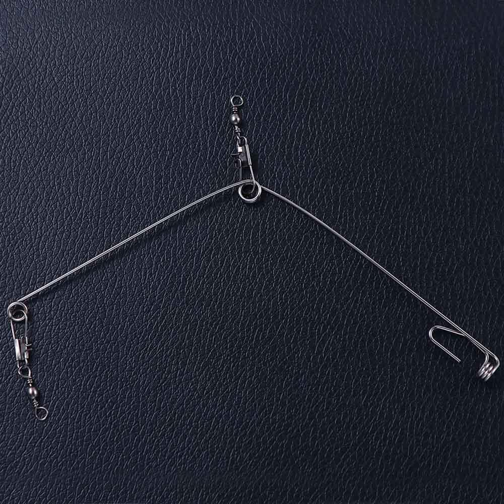 Steel Automatic Fishing Device Automatic Fishing Hook Trigger Spring Hook Spring Ejection Hook