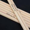 with Non-Slip Handles Wood Drumsticks Musical Instrument Plastic Drum Sticks Percussion Tool