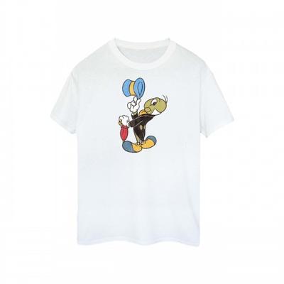 Womens/Ladies Pinocchio Jiminy Cricket Cotton T-Shirt