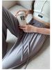 Ice Silk Women's Lightweight Quick-Dry Sun Protection Wide-Leg Pants - High-Waisted and Breathable for Summer