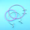 Adjustable Metal Head Embroidery Hoop for Cross Stitch Flowers - 7.25/5 Inches