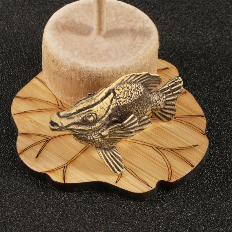 Animal Statues Figurines Retro Fish Statue Figurines Sculptures Tabletop Centerpieces Home Decors Collectibles Figurines