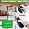Diatomaceous Earth Duster with Long Metal Tube Handheld Diatomaceous Earth Spreader for Diatomaceous Earth & Fine Powders