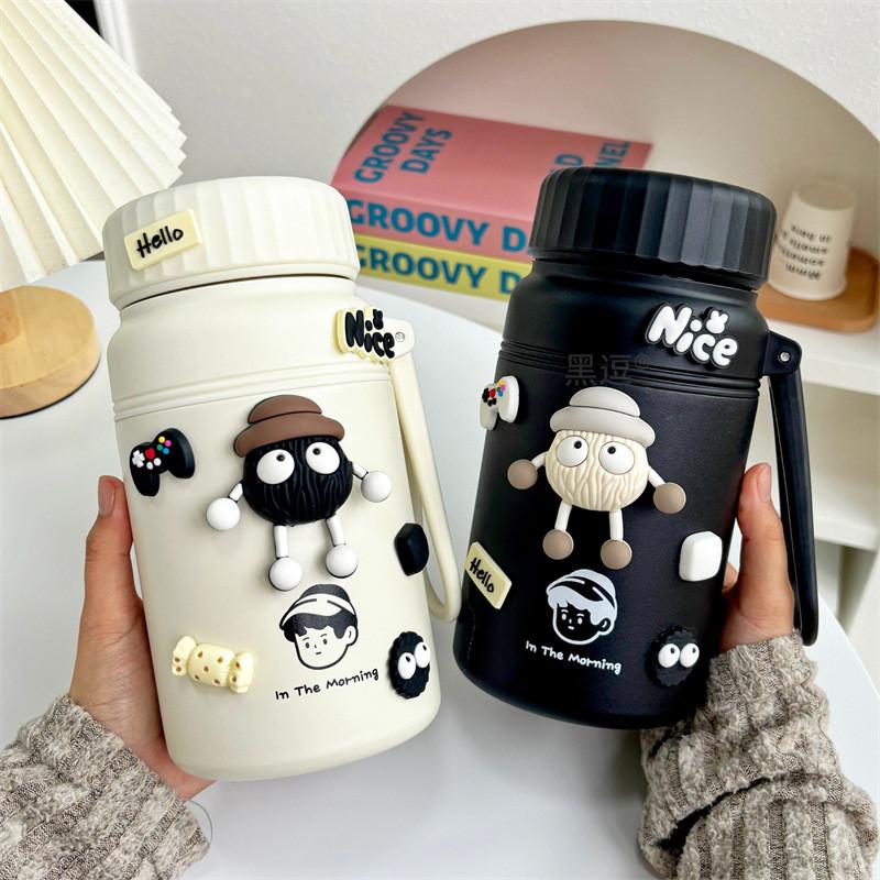 Star Wars Stormtrooper 1000ml Insulated Travel Mug With Leakproof Lid For Office And Outdoor Use