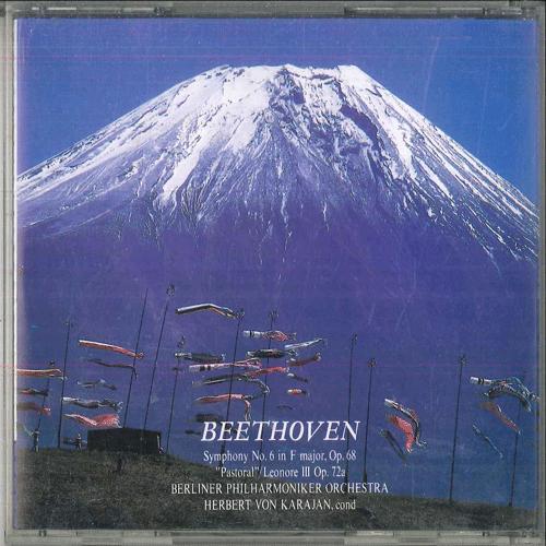

CD KARAJAN Beethoven Symphony No.6 Pastoral Ka GX9209 PIGEON Japan Classical Used