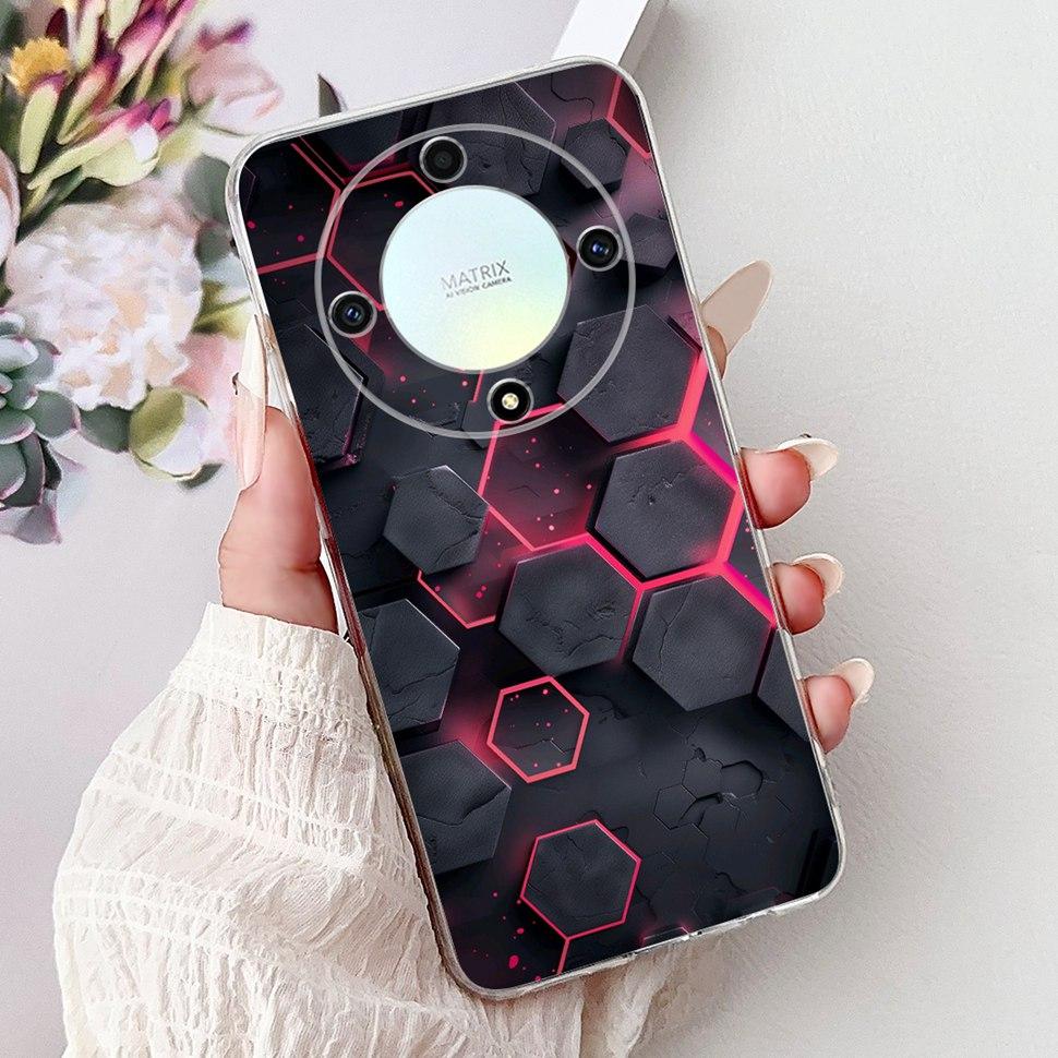 For Honor X9a 5G Case RMO-NX1 Beautiful Butterfly Soft Silicone Phone Cases For Honor X 9a X9a 2022 Back Cover Bumper 6.67"