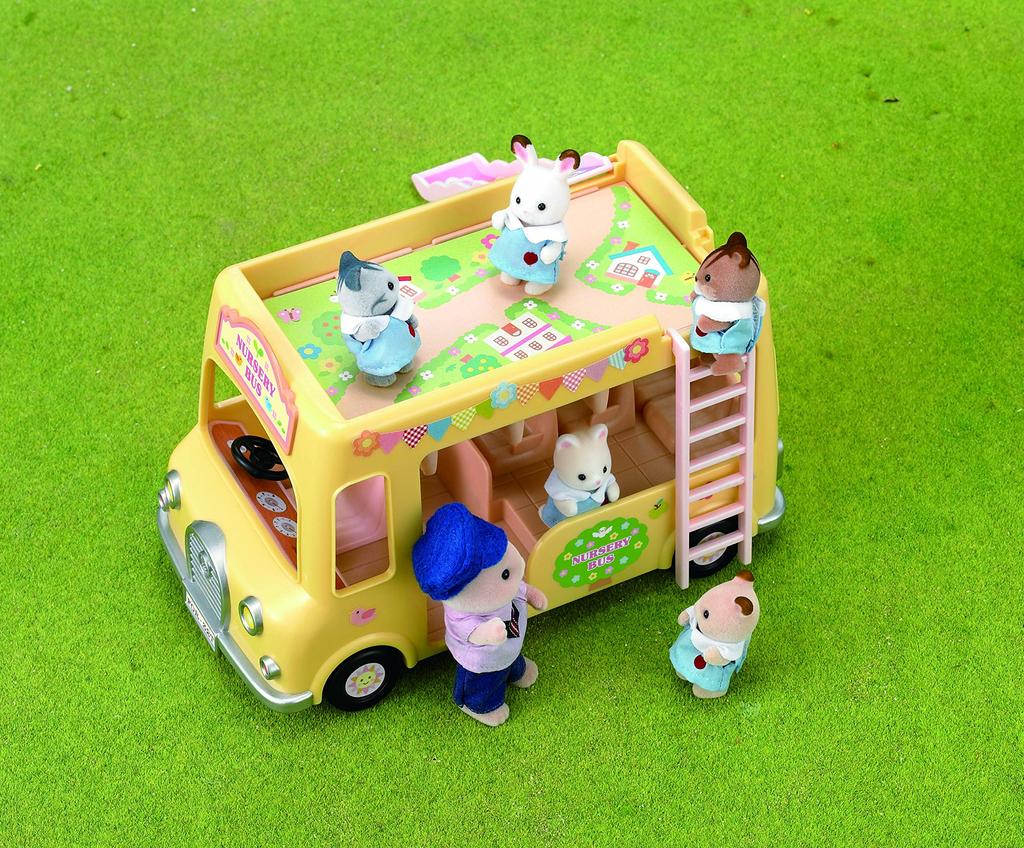 Sylvanian Families Nursery Double Decker Bus 5101 [Parallel Import]