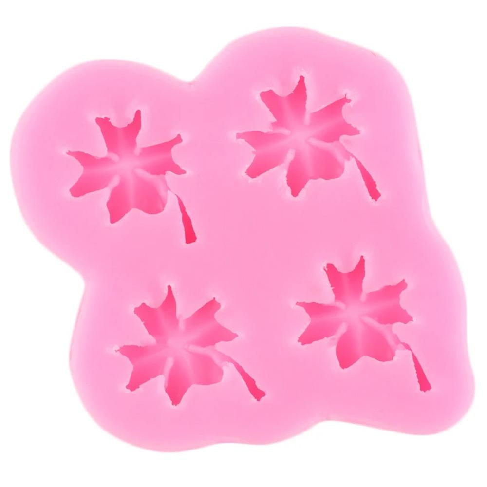 Tropical Leaf Ginkgo Biloba Leaf Palm Leaf Silicone Mould Maple Leaf Fondant Moulds Chocolate Candy Mould Cake Decoration Tools