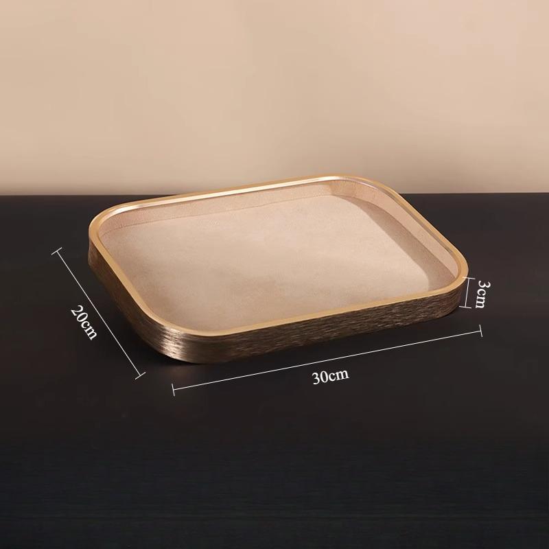 

Counter Jewelry Displays Tray Jewelers Bracelet Showcase Pallet Exquisite Necklace Display Salver Live Stream Organizer Tray