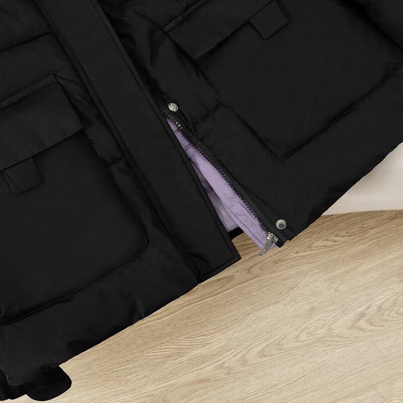 Women's Contrast Hooded Cotton Jacket