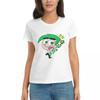 Damen T-Shirt Cosmo Die Fairly Oddparents Sommer Kurzarm T-Shirts Rundhals Baumwolle T-Shirts Kleidung Tops Streetwear