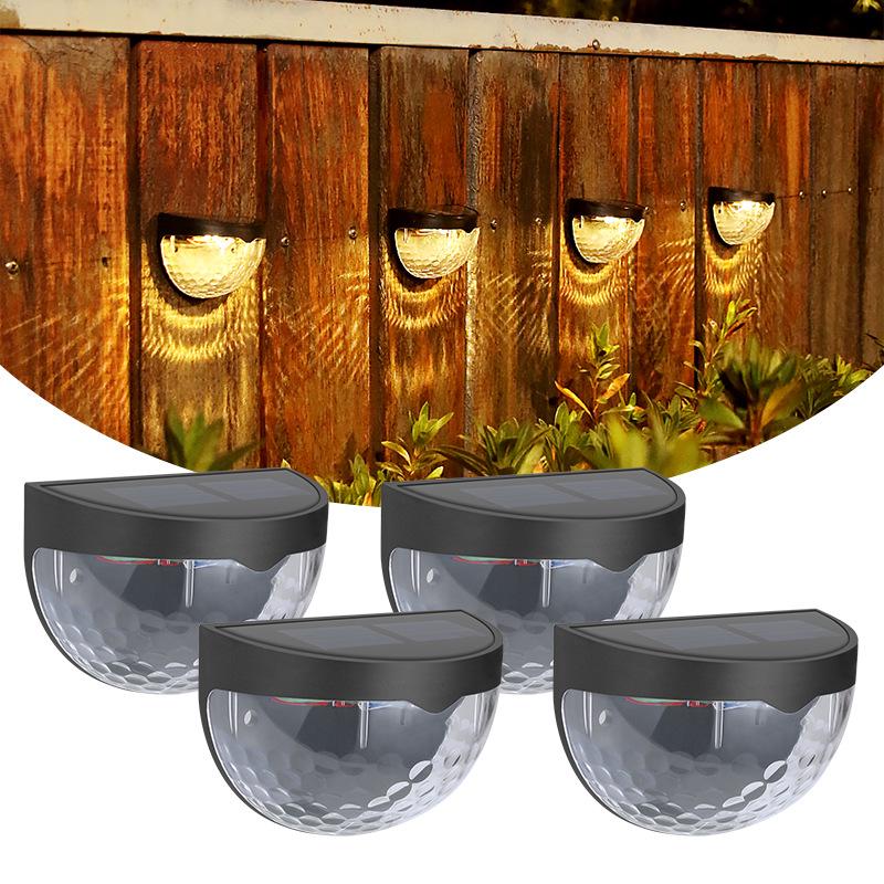 Outdoor Solar Wall Lamp: Garden, Courtyard, Balcony, and Stair Decorative Light