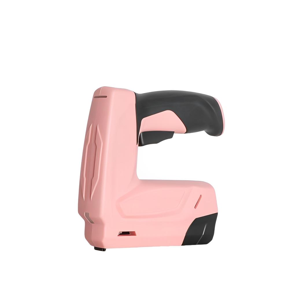 Electric Staple Gun 2 in 1 Cordless Staple Gun/Brad Nailer 4V Electric Stapler with 2000 Staples Nails Cable Staple Gun with USB Charger for Woo