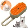 Cat Steam Brush Pet Hair Cleaning Brush Comb 3 In 1 for Dogs Cats for Removing Tangled and Loosse Hair
