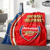 1pc Personalized Name A-Arsenal Blanket, Gift, for Men and Women, Soft Blanket, Good for Sofa Bed Couch Travel, Lightweight Flannel Blanket