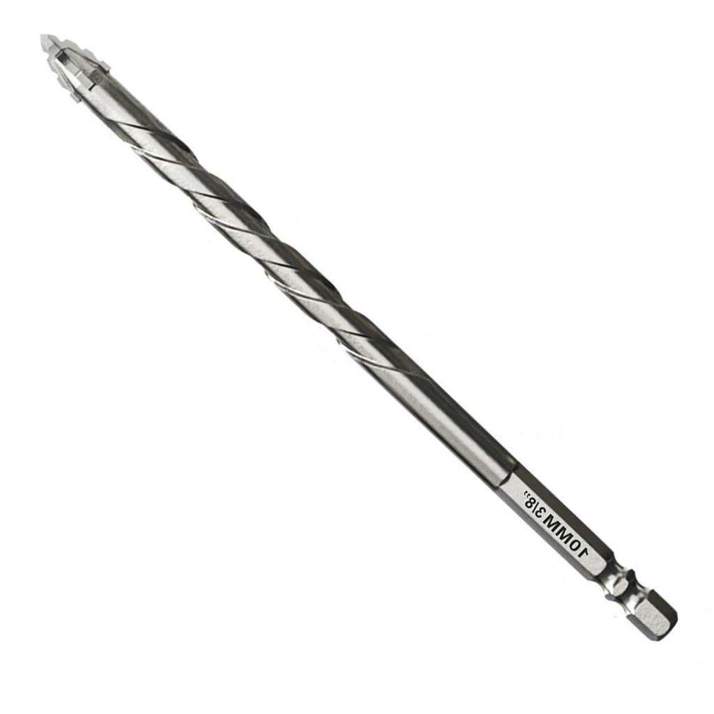 4/5/6/8/10/12mm Four Edge Saw Tooth Eccentric Drill Bit Serrated Eccentric Drill Bit Multifunction High Hardness