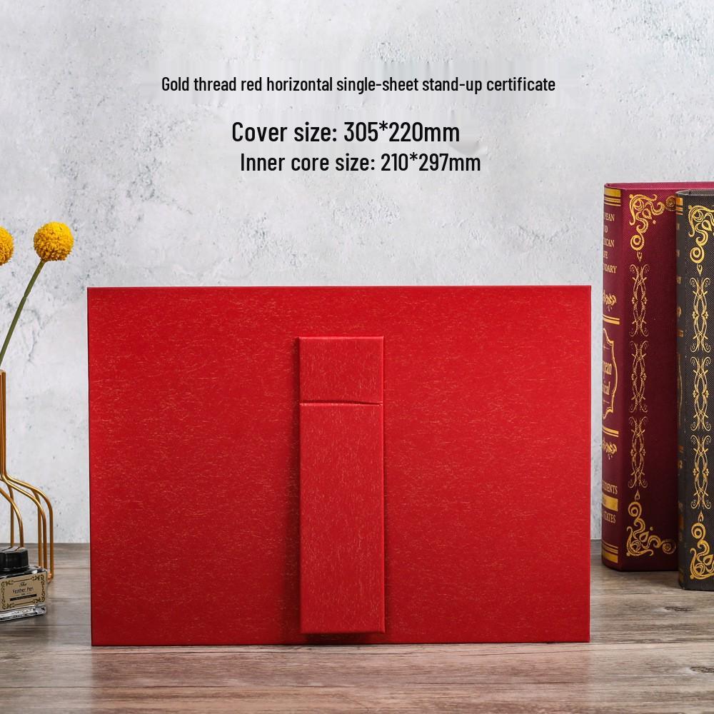 A4 Stand-up Honor Certificate & Award Shell