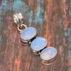 Attractive Milky Opal Gemstone Handmade Solid 925 Sterling Silver Jewelry Pendant For Women