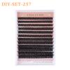 Diy Single Cluster Of Hot Melt False Eyelashes Simulation Natural Thick Self-Grafting Color Eyelashes