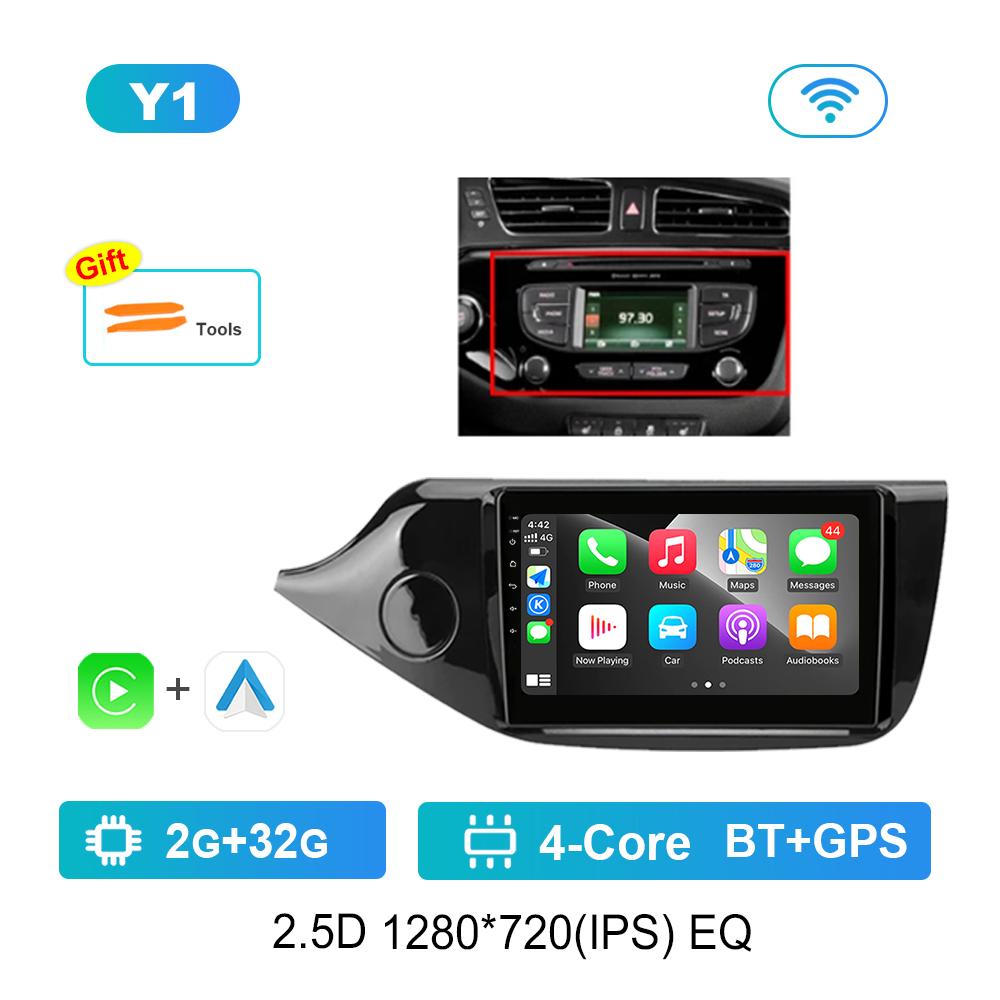 

Bluetooth Android система GPS Navi 4G автомобильный видеомультимедийный проигрыватель 9 дюймов для KIA CEED JD Cee d 2012-2018 IPS экран WiFi Carplay