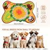 Bone-Shaped Dog Sniffing Mat: Olfactory Training & Puzzle Slow Feeder Toy