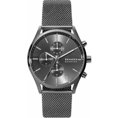 Skagen HOLST SKW6608 Men's Watch, Officially Imported, Black