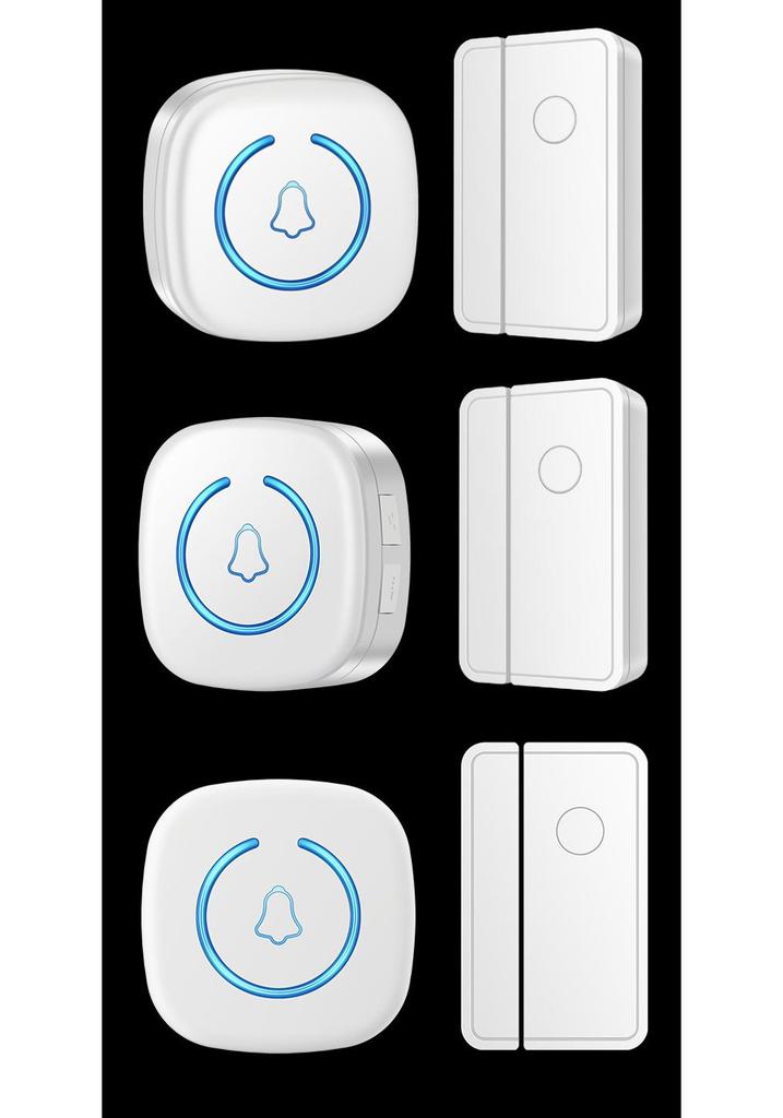 Wireless Multi-Functional Door & Window Alarm with Remote Control – Home Anti-Theft Magnetic Sensor