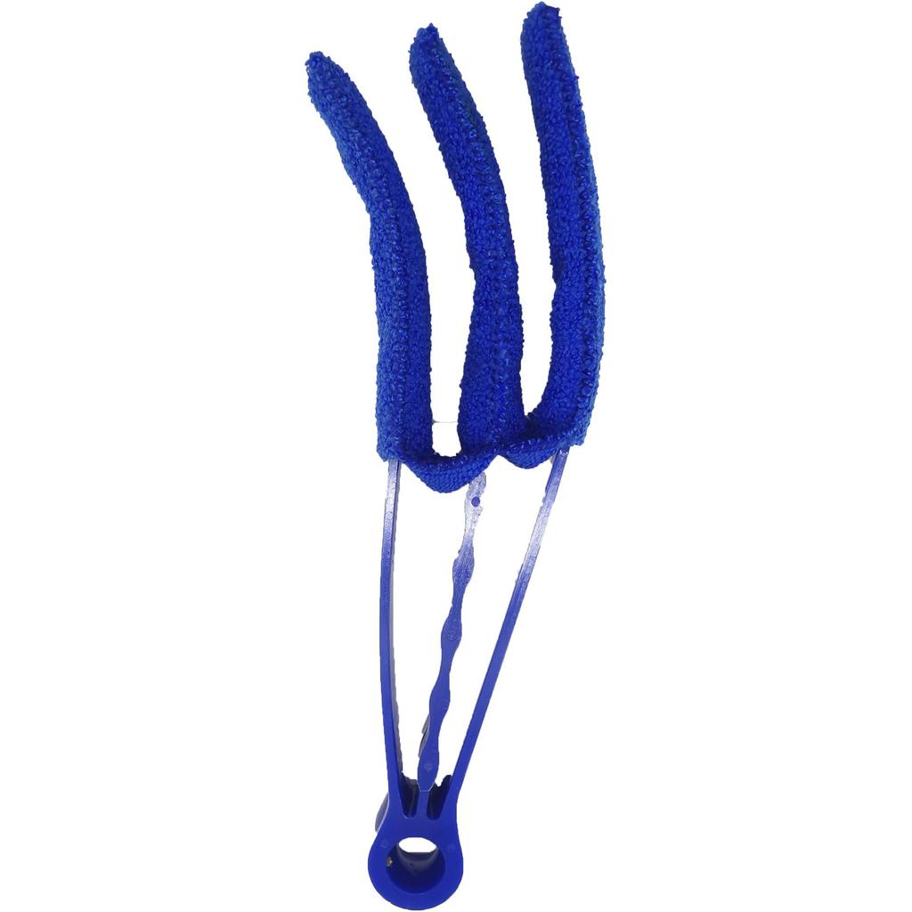 Washable Air Conditioner Vent & Blind Cleaning Brush with Removable, Fluffy Seven-Tooth Design