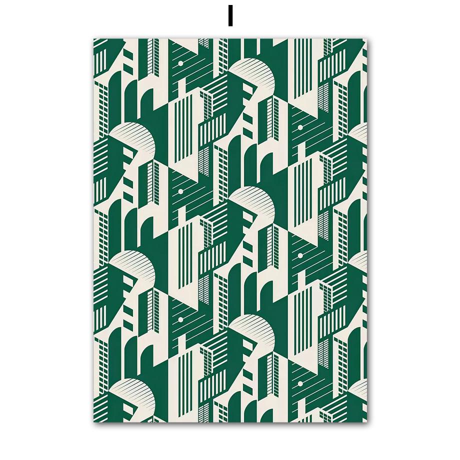 Bauhaus Lines Stripe Geometric Wall Art Posters Prints Nordic Abstract Canvas Painting Hotel Bar Pictures For Living Room Decor