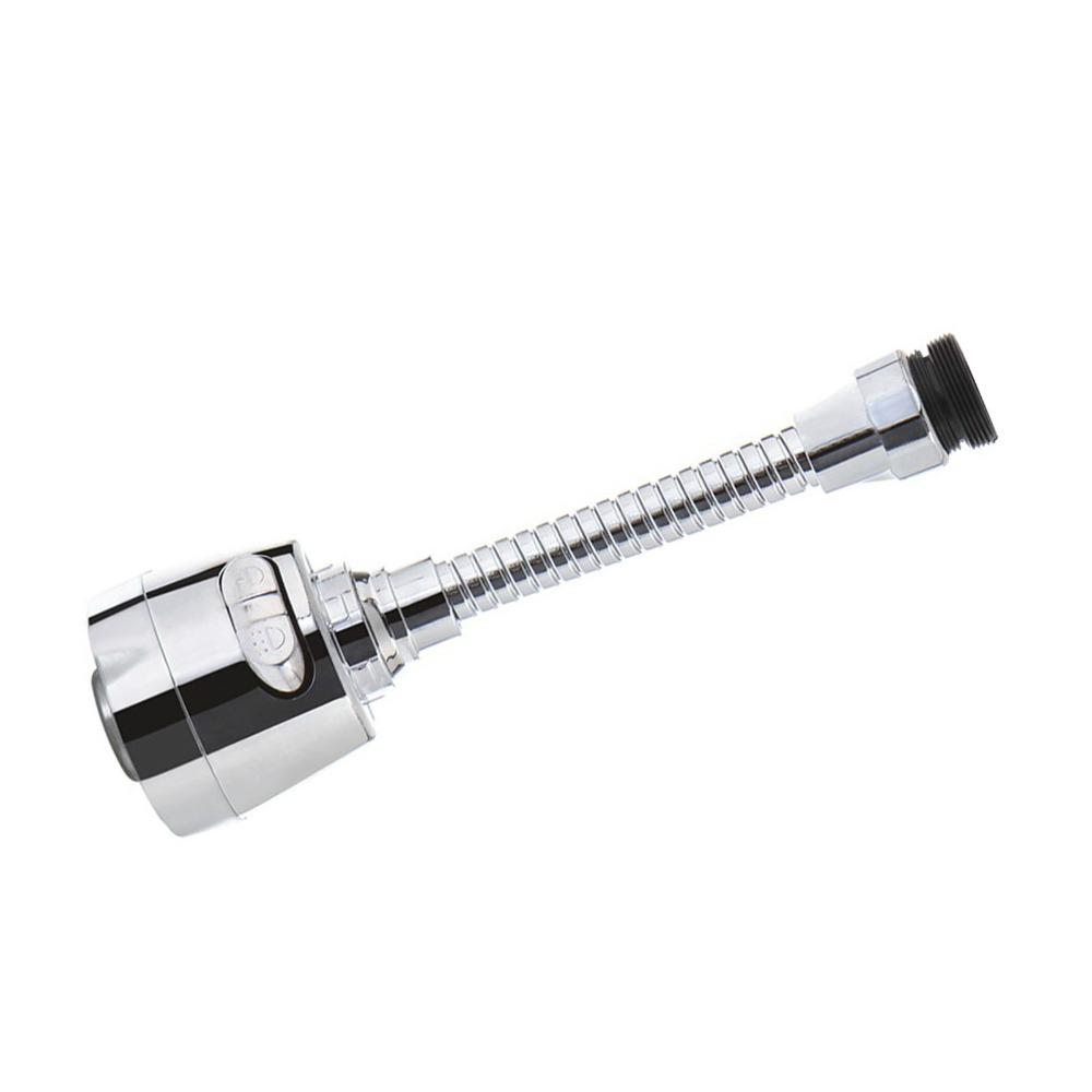 Adjustable Flow Universal Fit Tap Sprayer Booster Filter Type Water Filter Rotatable Extendable Water Saving Device Water Saving