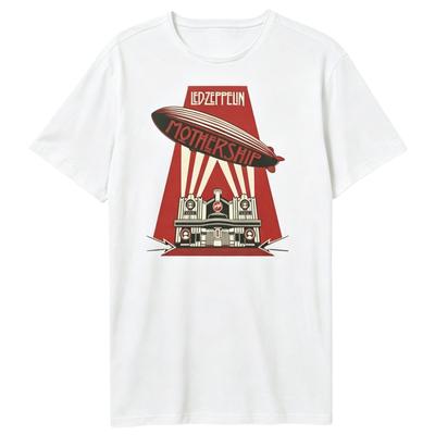 Led Zeppelin Band Graphics T-shirt Men Women Hip-hop Cotton Short-sleeved Casual Streetwear Y2K Loose Shirt