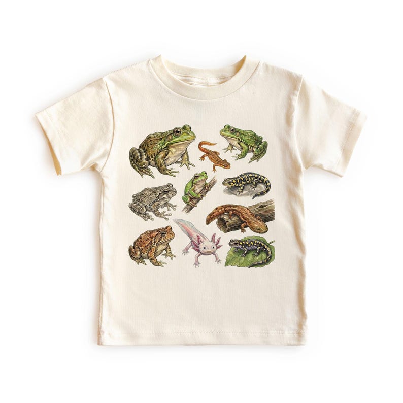 Amphibians Of North America Field Guide: Frog, Toad, Newt, Salamander, Axolotl T-Shirt 140