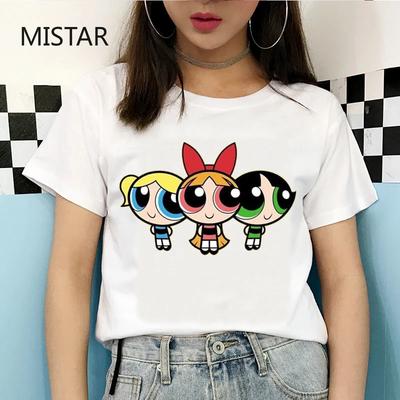 Kawaii Dívky odvedle Kreslené Grafické Trička Tričko Dárek Tričko Pánské Dámské Unisex Tričko Krátký Rukáv Oblečení Letní Y2k Top
