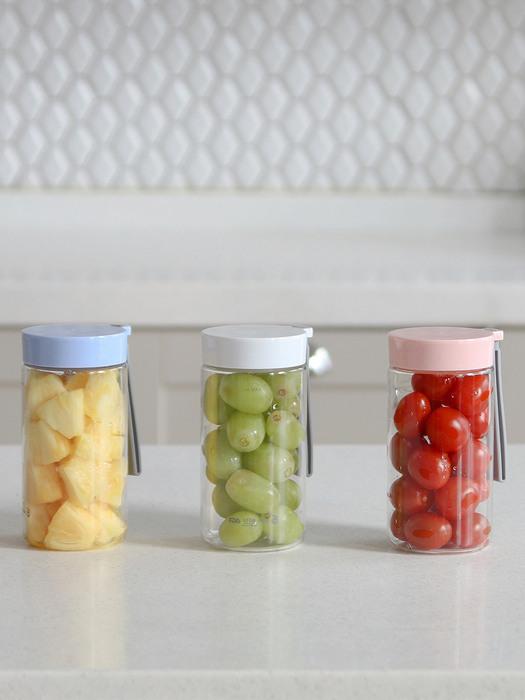 LACUZIN Tritan My Bottle Multipurpose Storage Container Tumbler 1+1 (Random Color)