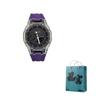 CASIO Men Liquid Crystal/Analog Dual Display Series 44mm Black Watch GA-2100-1A-