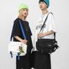Bolsa Transversal Masculina 2026 Estilo Japonês Bolsa Mensageiro Workwear Casual Ins Grande Capacidade Bolsa Masculina Marca Tendência Bolsa de Ombro