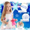 Snowflake Luminous Magical Wand Princess Cosplay Fairy Stick Glowing Magical Wand