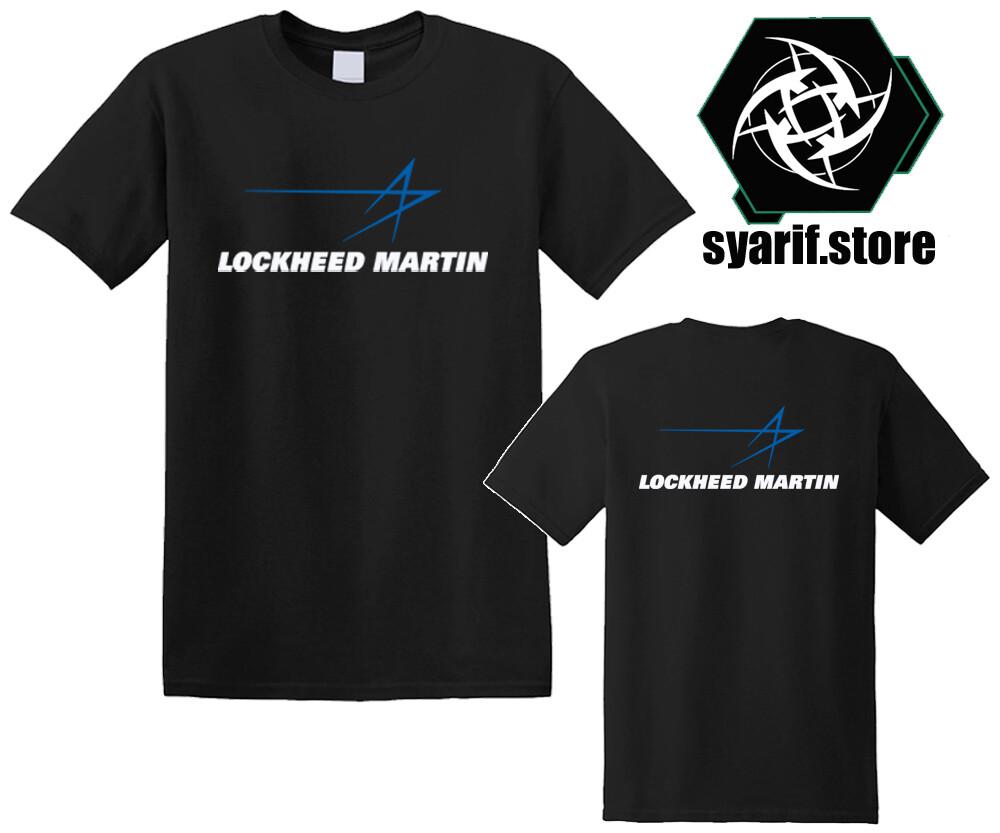 Lockheed Martin Military Aircraft Airways Men#039;s Black Size S to 3XL Unisex T-Shirt S