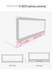 3-Sided Baby Bed Guardrail with Vertical Lifting for Safety & Anti-Collision