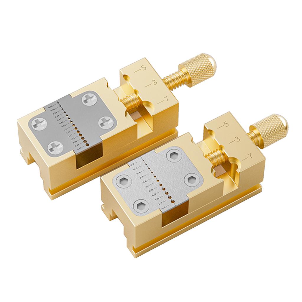 Precise Watch Benches Vices Antislip Stable Collet Tightening Tool Copper Thread Adjustment Watch Head Holder Repair