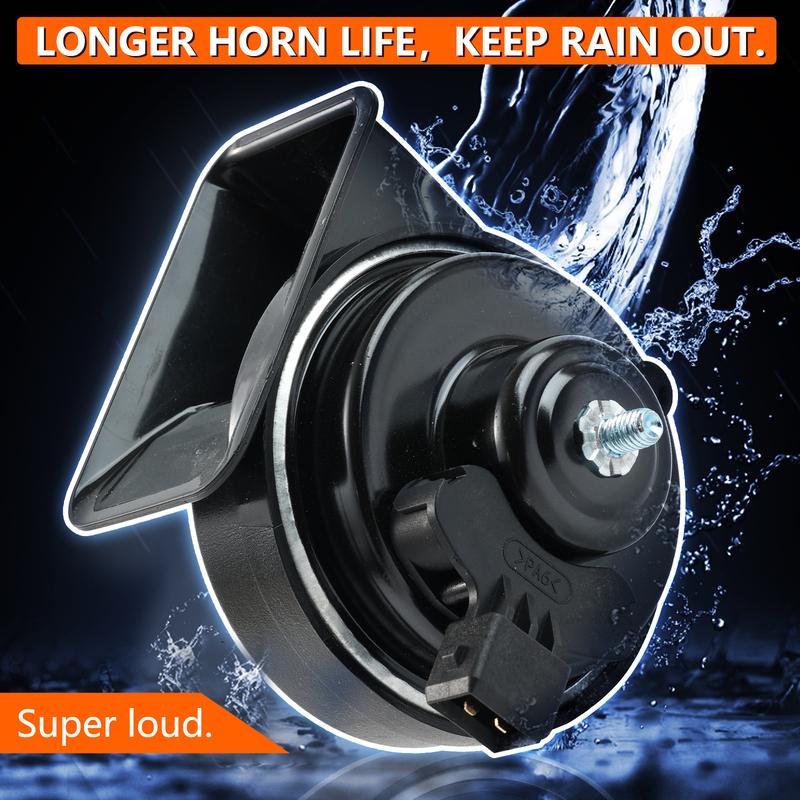 12V 110-125db 410/510Hz High Low Pitch Snail Horn Loud For Peugeot 106 206 307 308 405 406 605 607 806 Boxer Bipper & Tepee