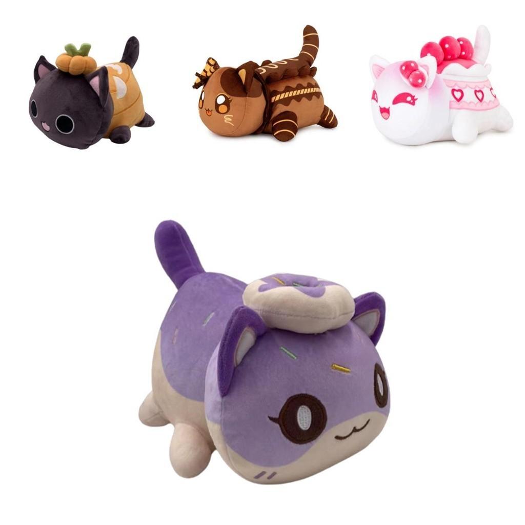 Meemeow Aphmau Cat Plush Toy Stuffed Animal Doll Xmas Gift For Kids