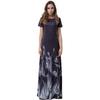 Halloween costume cape dress ghost bride reaper witch robe print horror skull vampire