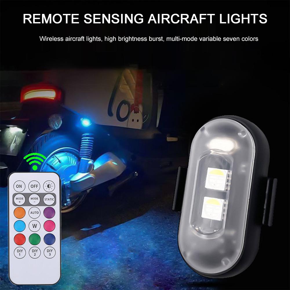 Motorcycles Led Flashing Lights LED Night Light Battery Powered Small Strong Light For RC-Car