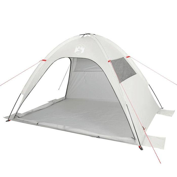 VidaXL Tente de plage gris imperméable, tente, tente de jardin, abri d'extérieur, tente de camping, abri de camping, abri de 94528