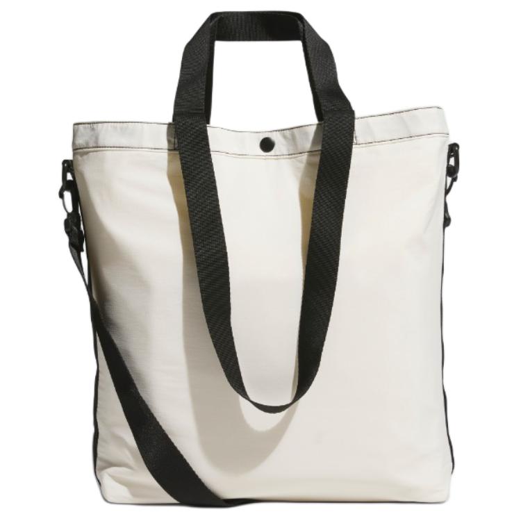 New Adidas Polyamide Tote Bag, Shopping Bag, Shoulder Bag, Crossbody Bag, Handbag Unisex White JN6579