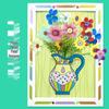 Kids' DIY Pipe Cleaner Flower Bouquet Kit - Ideal for Kindergarten Crafts & Holiday Gifts