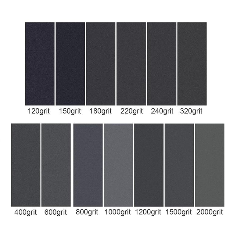 A96I-52 Piece Sandpaper Set 120-2000 Grit Sanding Paper Water/Dry Abrasive Sand Papers As Shown For Wood Metal Polishing Automot