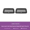 Dustproof Anti-Clog Air Vent Cover for Xiaomi SU7 Under-Seat, Rear AC Cover, Mod Decorative Accessory